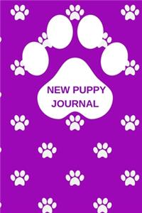 New Puppy Journal