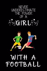 Never Underestimate the Power of a Girl with a Football