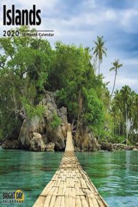 ISLANDS WALL CALENDAR 2020