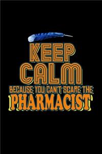 Keep calm because you can't scare the pharmacist