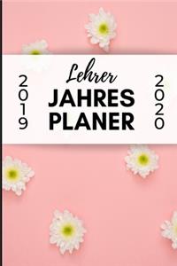 Lehrer Jahres Planer 2019 2020