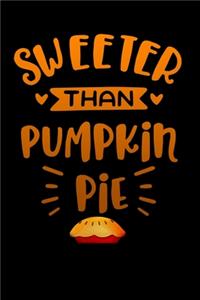 Sweeter than pumpkin pie