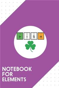 Notebook for elements