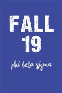 Fall 19 Phi Beta Sigma