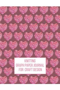Knitting Graph Paper Journal for Craft Design