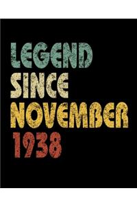 Legend Since November 1938
