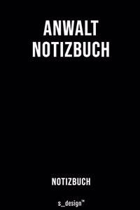 Notizbuch für Anwälte / Anwalt / Anwältin