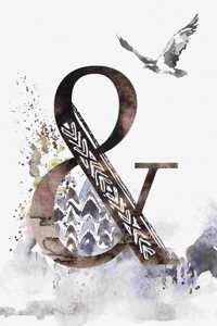 Monthly Planner with Ampersand