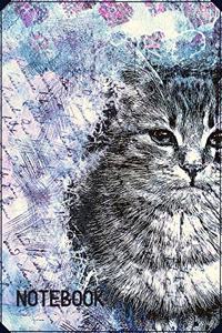 All you need is love and a cat.-Blank Lined Notebook-Funny Quote Journal-6