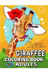 Giraffe Coloring Book for Adults