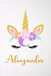 Alexzander A5 Lined Notebook 110 Pages