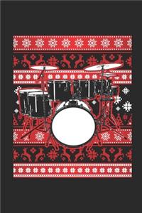 Ugly Christmas Sweater - Drums