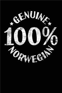 Genuine 100% Norwegian