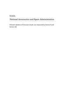 Infrared Radiation of Venusian Clouds. [as Measured by Venera 9 and Venera 10]