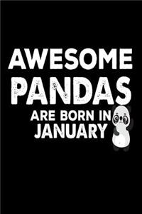 Awesome Pandas Are Born In January