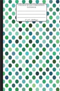 College Ruled Composition Notebook. 6