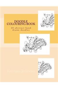 Doodle colouring book