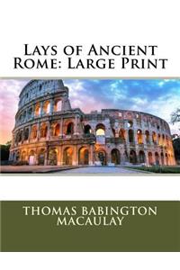 Lays of Ancient Rome