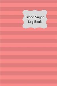 Blood Sugar Log Book
