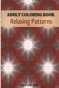 Adult Coloring Book Relaxing Pattern