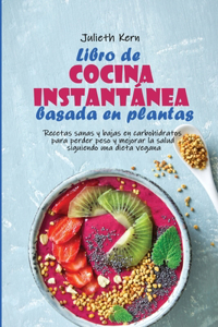 Libro de cocina instantánea basada en plantas