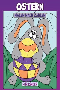 Ostern Malen Nach Zahlen für Kinder