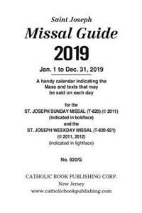 Saint Joseph Missal Guide 2019