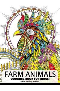 Farm Animal Coloring Books for Adults