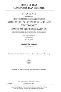 Impact of EPA's Clean Power Plan on states