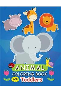 Animal Coloring Book for Toddlers