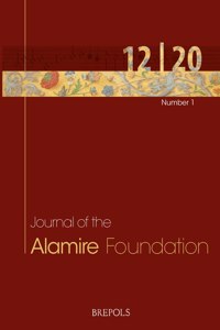 Journal of the Alamire Foundation, 2020