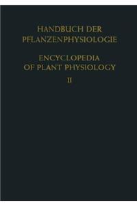 Allgemeine Physiologie der Pflanzenzelle / General Physiology of the Plant Cell