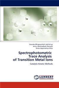 Spectrophotometric Trace Analysis of Transition Metal Ions