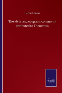 idylls and epigrams commonly attributed to Theocritus