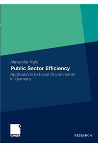 Public Sector Efficiency: Applications to Local Governments in Germany