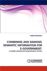 Combining and Ranking Semantic Information for E-Government