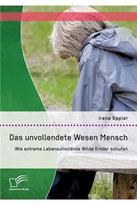 Das unvollendete Wesen Mensch