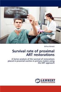Survival rate of proximal ART restorations