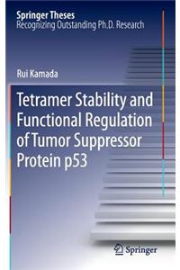 Tetramer Stability and Functional Regulation of Tumor Suppressor Protein p53