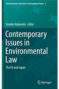 Contemporary Issues in Environmental Law