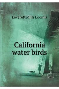 California Water Birds