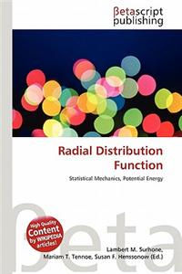 Radial Distribution Function