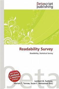 Readability Survey