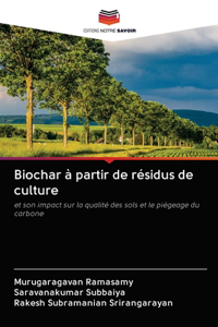 Biochar à partir de résidus de culture