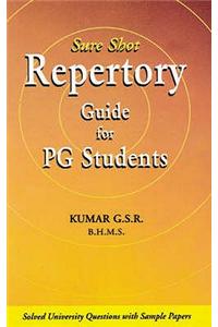Sure Shot Repertory Guide for PG Students