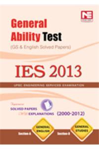 IES 2013: General Ability Test GS and English Solved Paper