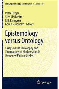 Epistemology Versus Ontology