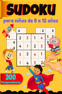 Sudoku Para Niños De 8 a 12 años, 300 Rompecabezas