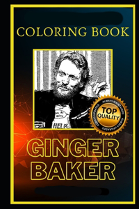 Ginger Baker Coloring Book