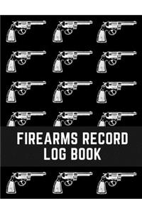 Firearms Record Log Book